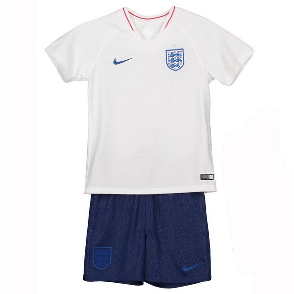 Camiseta Inglaterra Primera Niño 2018 Blanco